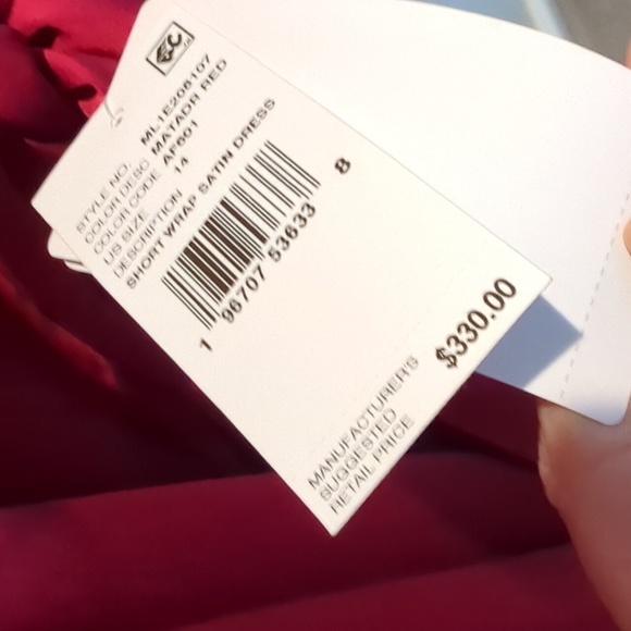 Liv Foster Red dress size US 14 - Picture 4 of 4